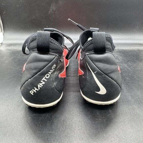 Nike Youth Phantom GX FG Academy Soccer Cleats Size 3.5Y Black Red DD9563-600 - Picture 4 of 7